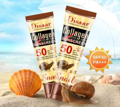 Disaar Collagen and Snail Sunblock SPF 50